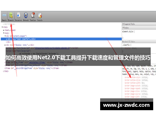 如何高效使用Net2.0下载工具提升下载速度和管理文件的技巧